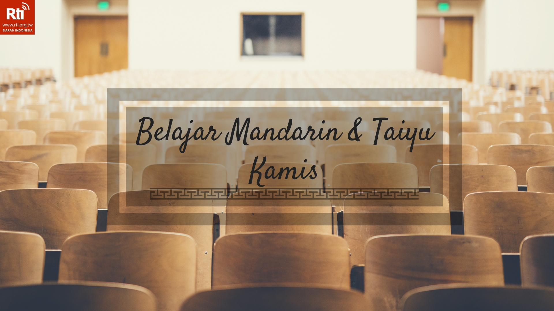 Belajar Mandarin taiyu dan Bahasa Indonesia