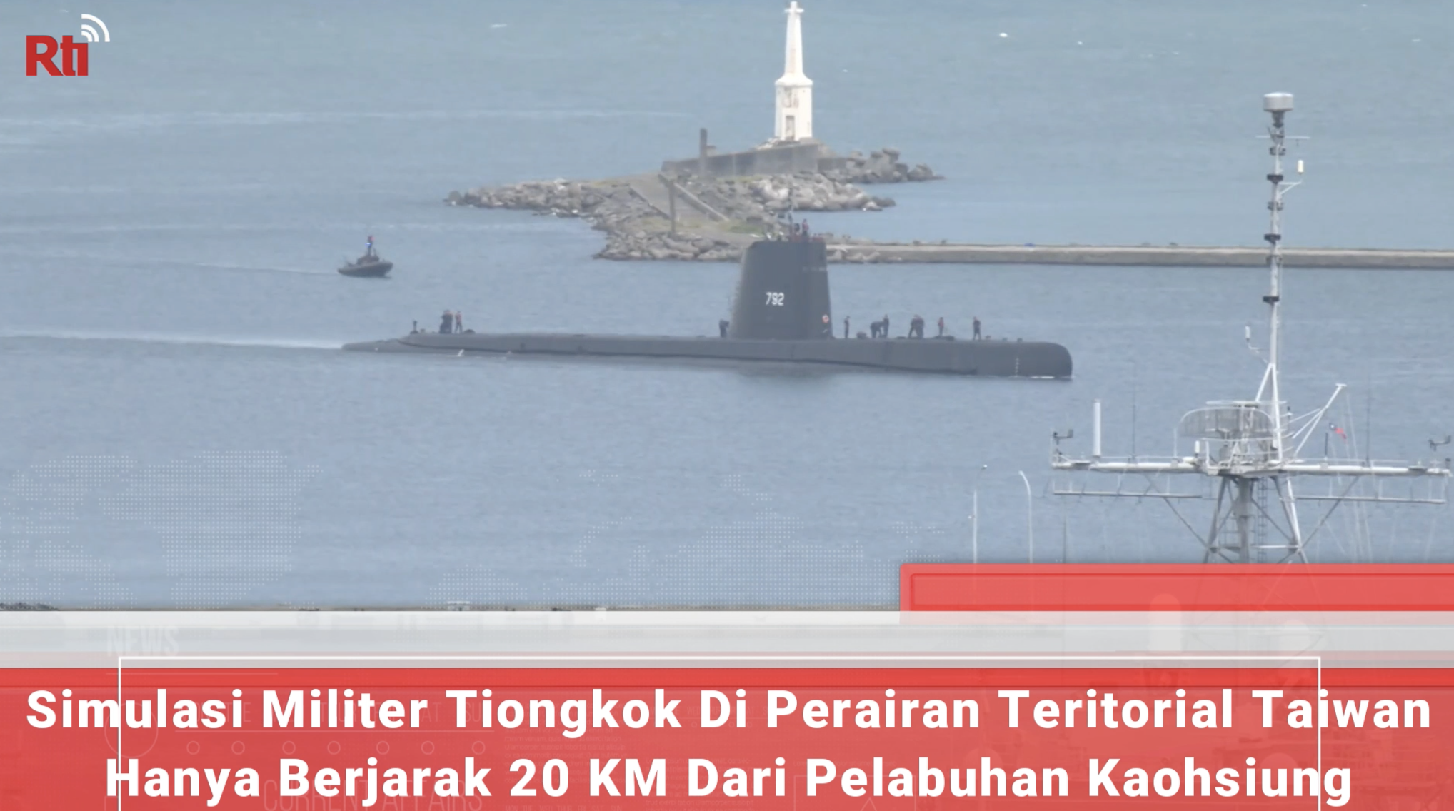 Simulasi Militer Tiongkok Di Perairan Teritorial Taiwan, Hanya Berjarak 20 KM Dari Pelabuhan Kaohsiung