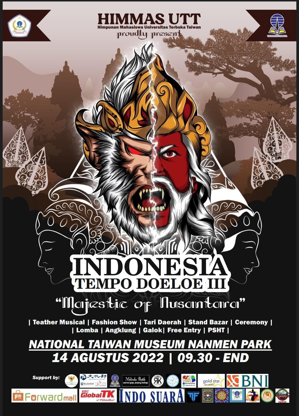 Indonesia Tempo Doeloe III - UTT Taiwan