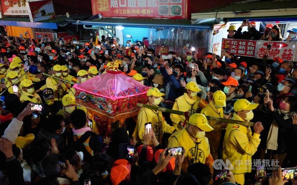 Arak-arakan Dewi Matsu di Taiwan