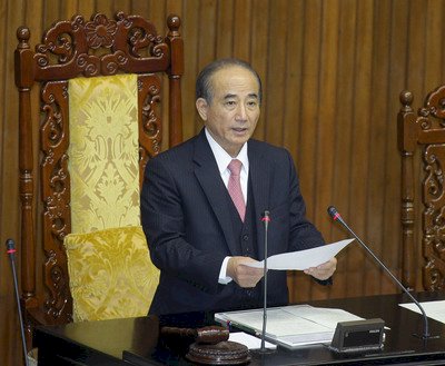 Sidang Yuan Legislatif Digelar  Wang Jyn Pying Berharap Tidak Saling Bersikeras