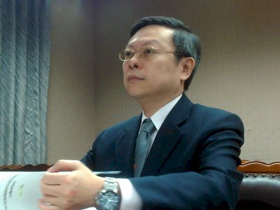 Yuan Legislatif menggelar sidang dengar pendapat perihal pengesahan penanganan dan pemeriksaan perjanjian antar Selat Taiwan