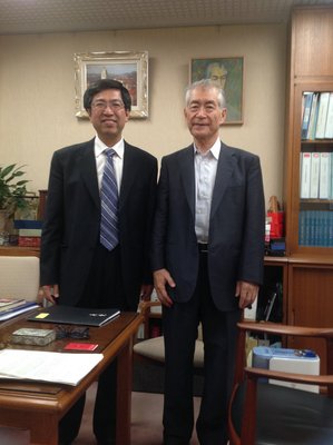 Pemenang Penghargaan Tang, Tasuku Honjo September Ke Taiwan