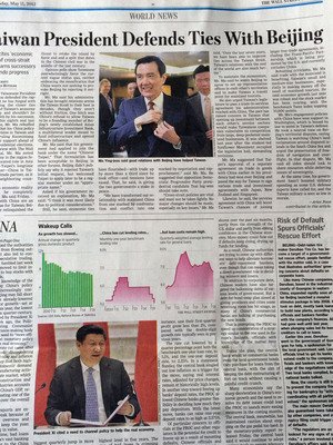 WSJ Wawancara Eksklusif Presiden Ma
