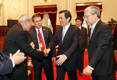 Presiden Ma Mengharapkan Saling Berbagi Sumber Daya Sebagai Solusi Persengketaan