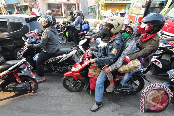 Wakapolda: pemudik bermotor 2015 diprediksi menurun 500.000
