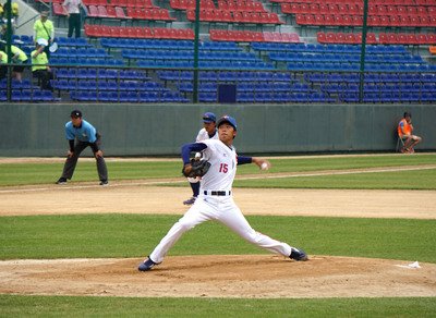 Tim baseball Taiwan meraih kemenangan pertama dalam Universiade Gwangju 2015