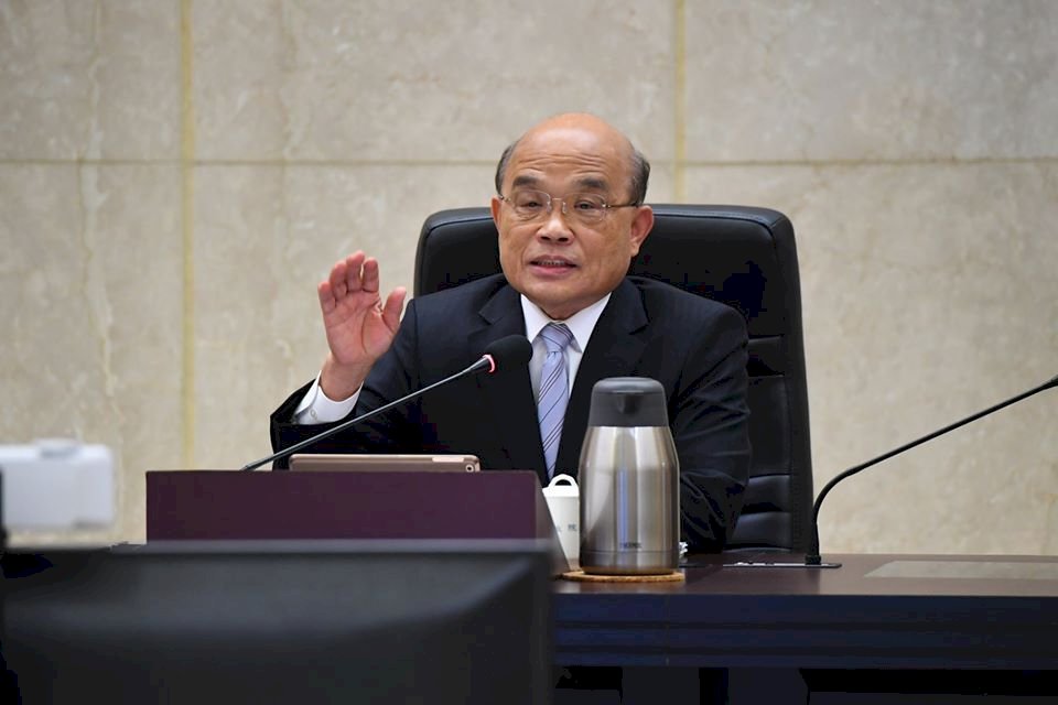 PM Su Tseng-chang: Hadapi Tantangan Tugas Pencegahan Pandemi Tahap 3, Taiwan Masih Tidak Perlu Isolasi Kota