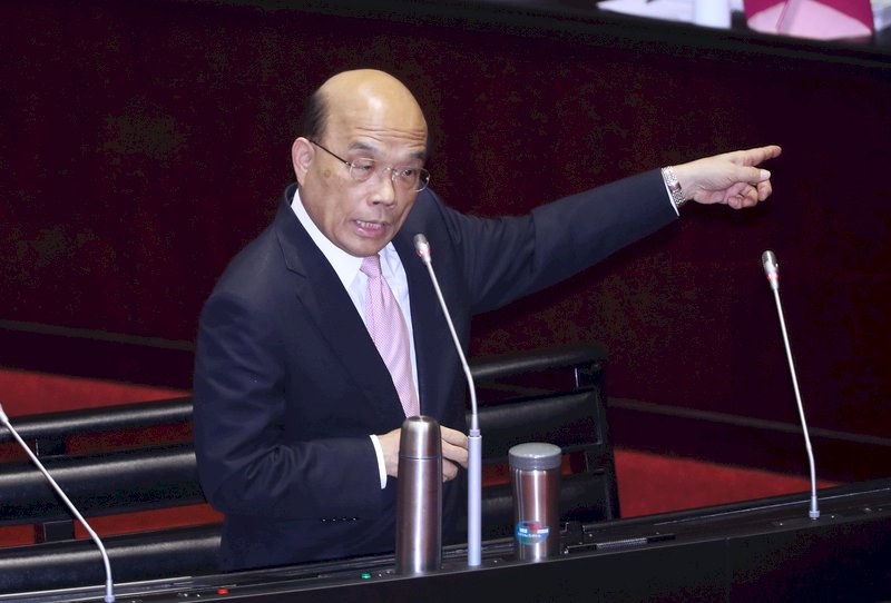 PM Su Tseng-chang: 3 Busur Revitalisasi Ekonomi Hadapi Krisis Pandemi