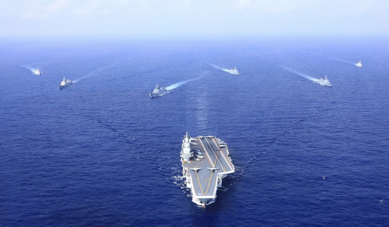 Armada Liaoning Berlayan ke Asia Pasifik, AL Tiongkok: Pelatihan Rutin di Sekitar Perairan Selat Taiwan
