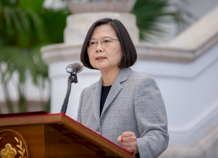 Penambahan “Taiwan” pada Badan Kapal Patroli  Presiden Tsai: Tunjukkan Tekad Pertahanan Republik Tiongkok