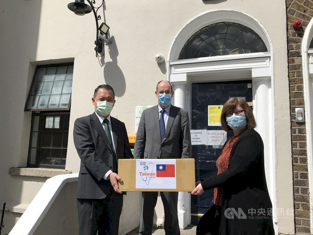 Taiwan Beri Sumbangan APD Untuk Tuna Wisma di Dublin, Irlandia