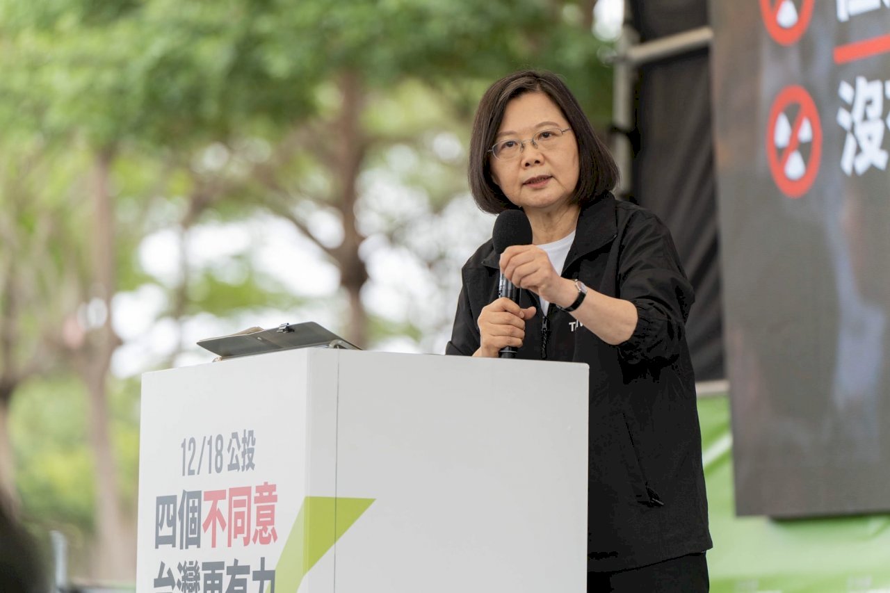 Presiden Tsai Mengimbau Beri Suara Tidak Setuju Referendum Agar Tidak Korbankan Negara