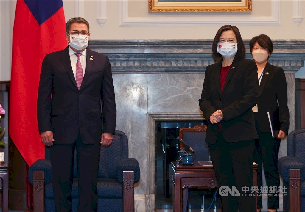 Presiden Honduras Mengakhiri Kunjungan Kenegaraan Tiga Hari di Taiwan