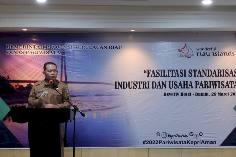 Dispar Kepri Fasilitasi Standarisasi Industri dan Usaha Pariwisata