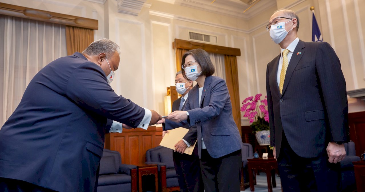 Presiden Palau Negara Sahabat Diplomatik Berkunjung Ke Taiwan 5 Oktober