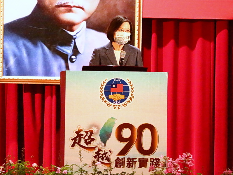 OCAC Adalah Penerus Semangat Taiwan di Panggung Dunia, Presiden Tsai: Berjuang Maksimal Memperoleh Dukungan
