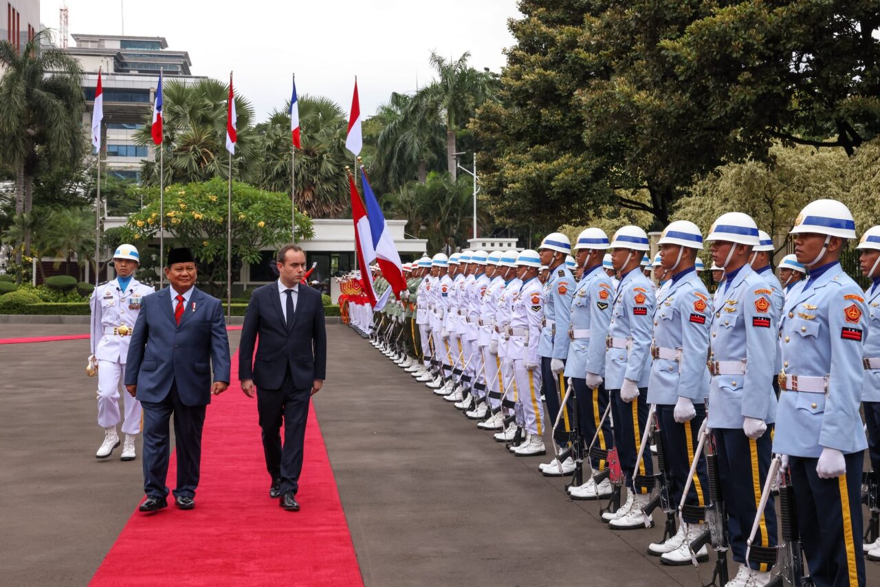 Pentingkan Asia Tenggara  Menhan Prancis dan Indonesia Pererat Hubungan Pertahanan