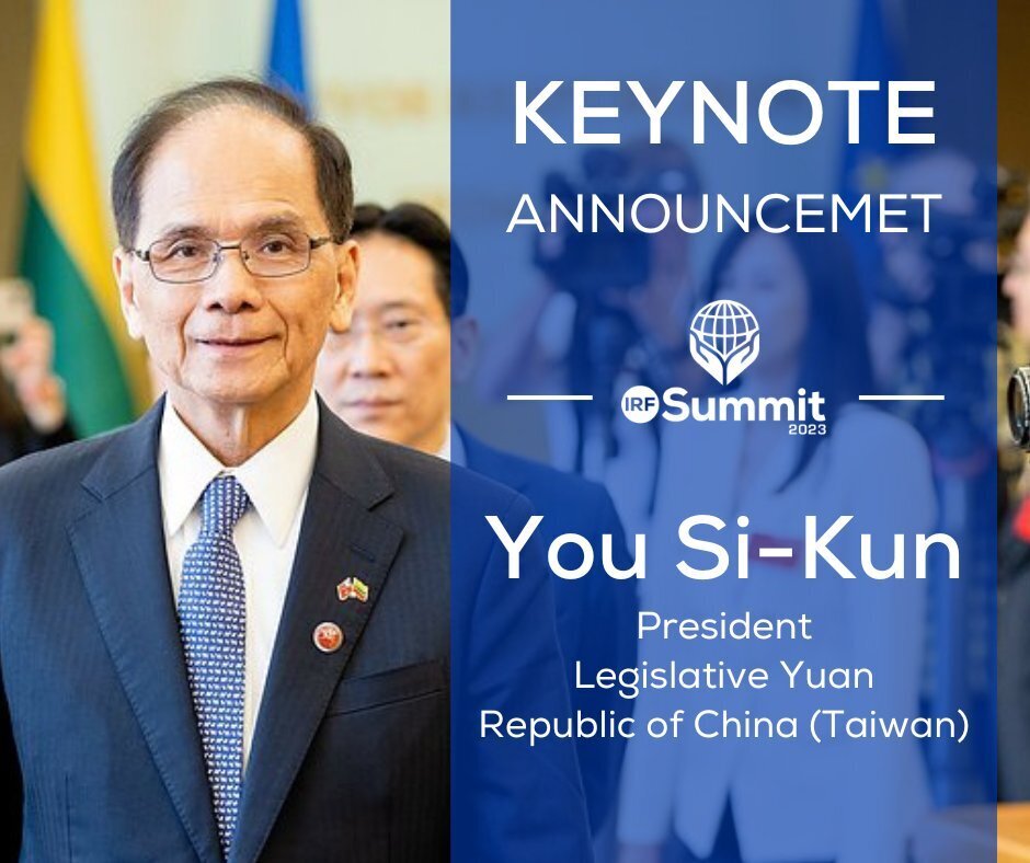 You Si-kun akan Kunjungi Washington Guna Berpidato di KTT Kebebasan Beragama Internasional 2023