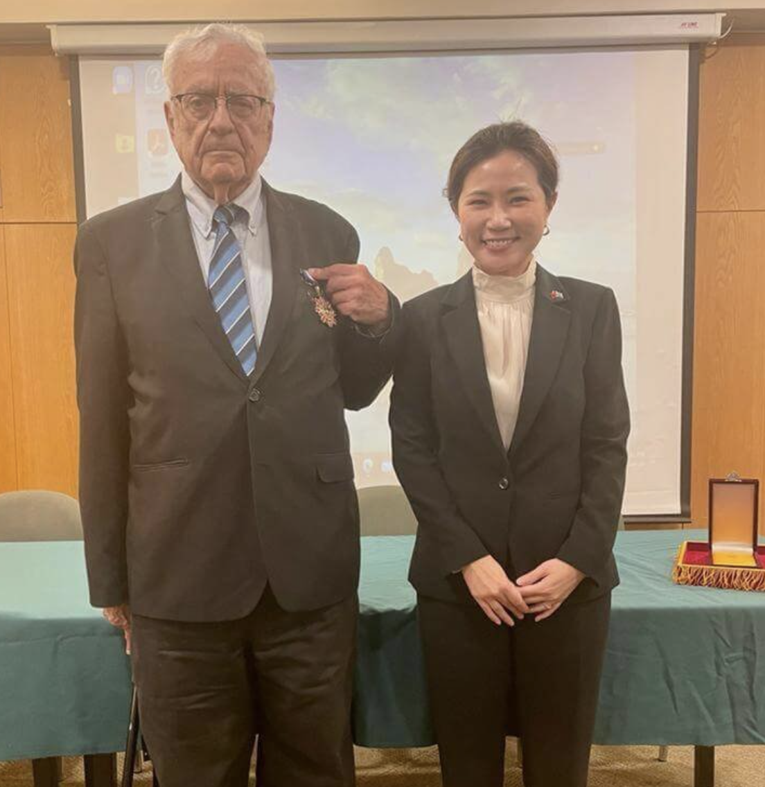 Ilmuwan Israel Menjadi Saksi Persahabatan Taiwan-Israel, Kemenlu Beri Penghargaan