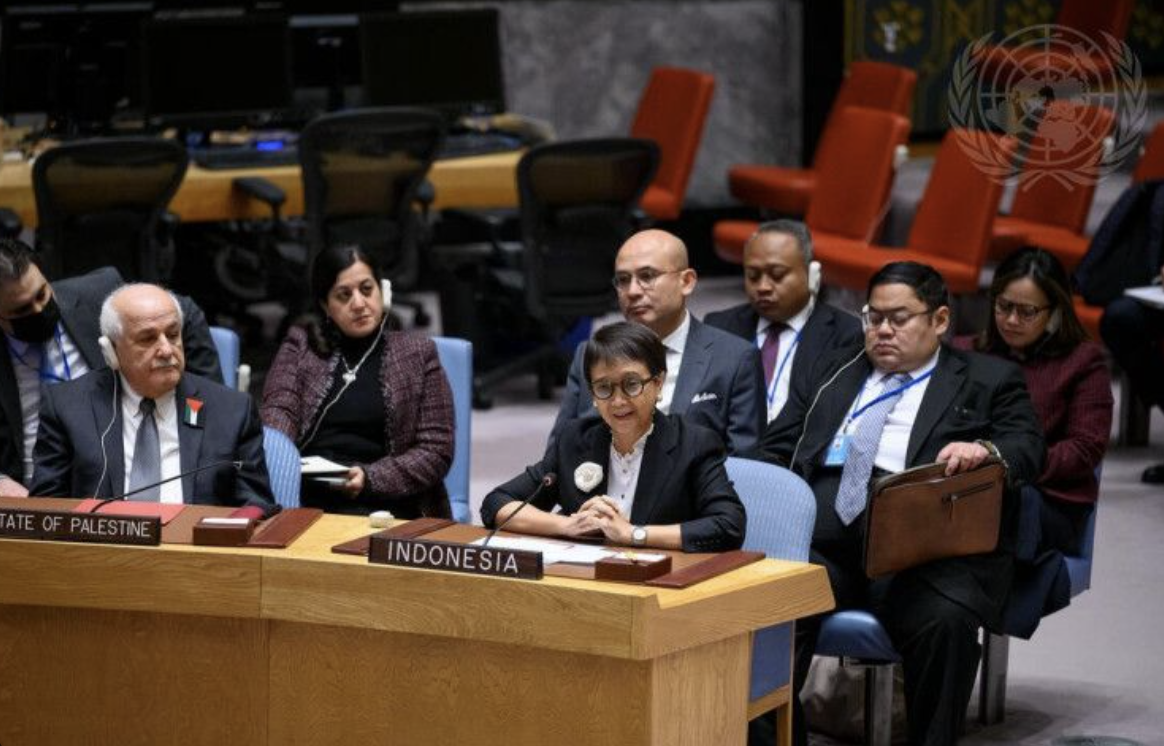 Indonesia ajak dunia serius upayakan damai untuk Palestina (foto: Antaranews) Indonesia ajak dunia serius upayakan damai untuk Palestina (foto: Antaranews)