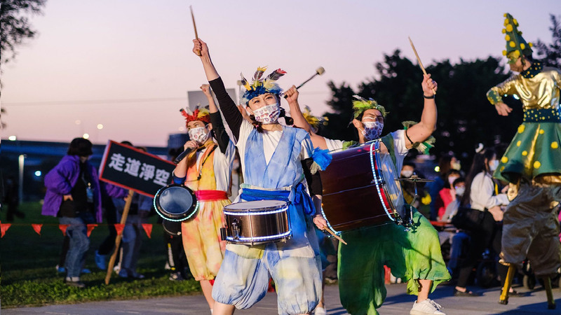 Setelah Absen 3 Tahun, Tim Tari Jepang dan Korea Meriahkan Festival Lampion Taiwan 2023