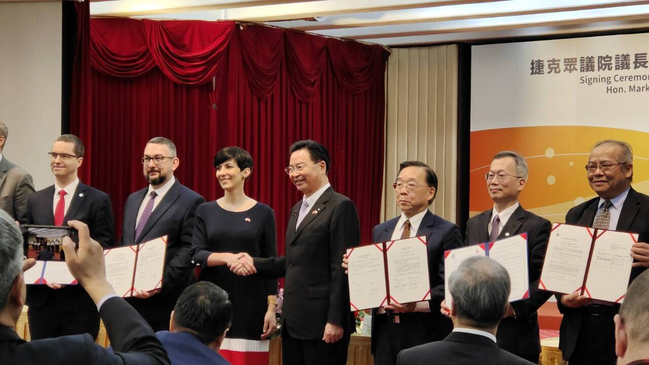 Taiwan dan Ceko Menandatangani 3 MOU Kerja Sama