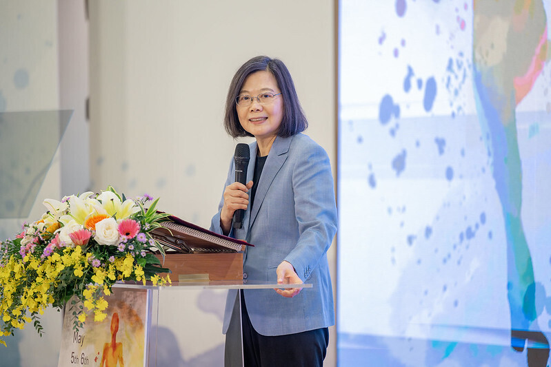 Hadiri Forum Kesetaraan Gender dalam Olahraga, Presiden Tsai: Bekerjasama dengan Mitra Internasional, Terus Promosikan Kesetaraan Gender