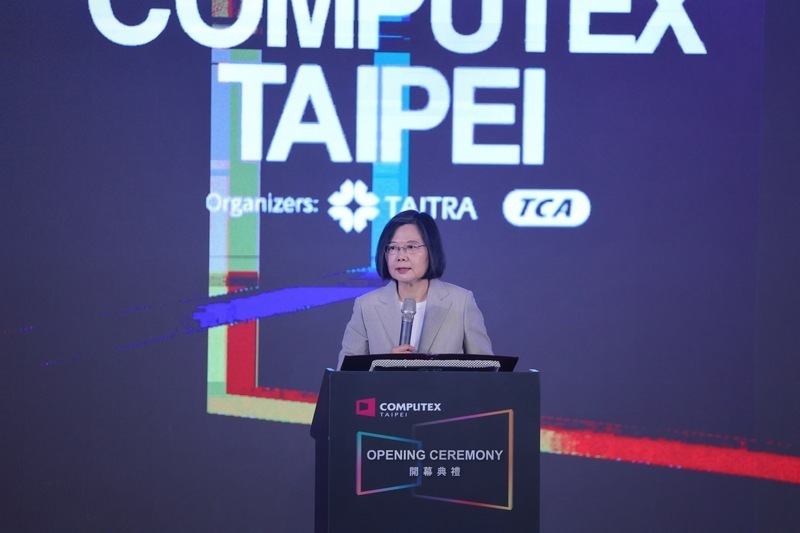 Presiden Tsai Hadiri Pembukaan COMPUTEX: Pembangunan Rantai Pasokan yang Tangguh Tidak Boleh Ditunda