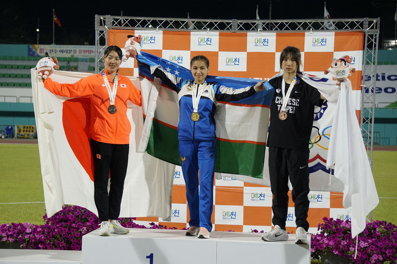 Siswi SMP, Lin Pei-xuan Raih 2 Perunggu di Kejuaraan Atletik Junior Asia U20