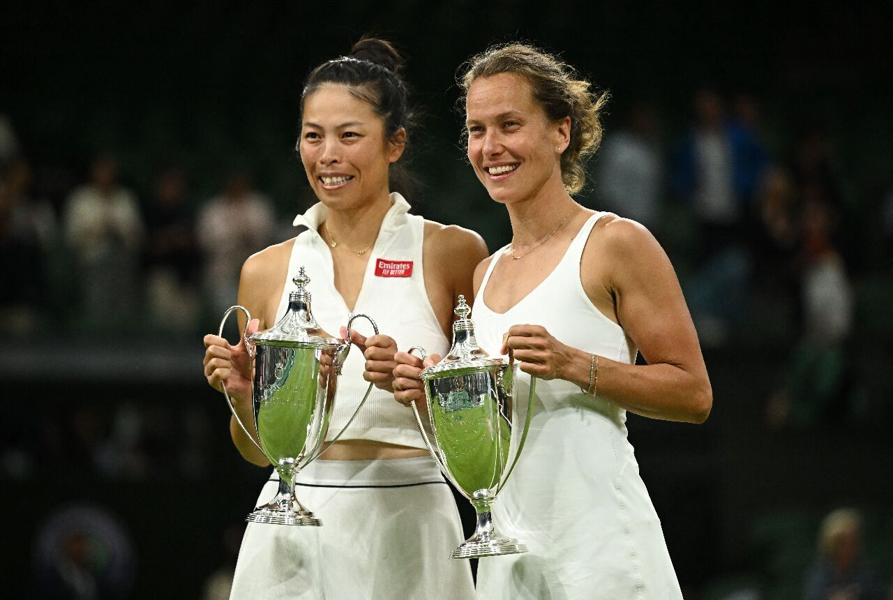 Petenis Taiwan Hsieh Su-wei Rebut Gelar Ganda Putri ke-4 di Wimbledon