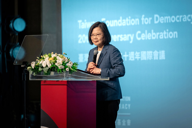 Presiden Tsai Ing-wen: Masyarakat Taiwan Optimis Menghadapi Tantangan Otoritarianisme