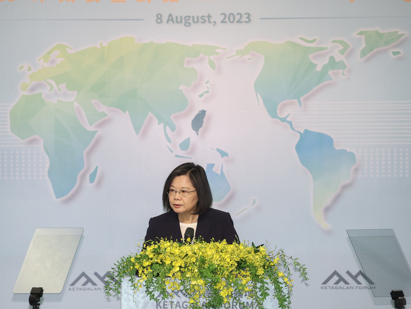 Presiden Tsai: Pengembangan Inovatif Taiwan Membantu Membangun Rantai Pasokan Dunia yang Beragam dan Tangguh
