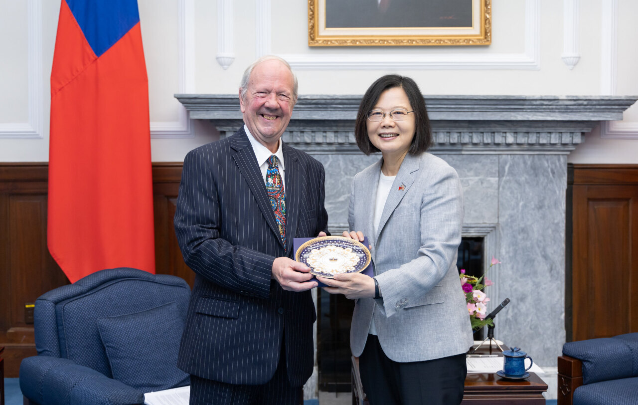 Presiden Tsai Sambut Kunjungan Perwakilan Perdagangan Taiwan-Inggris, Harapkan Peningkatan Pertukaran Energi Terbarukan
