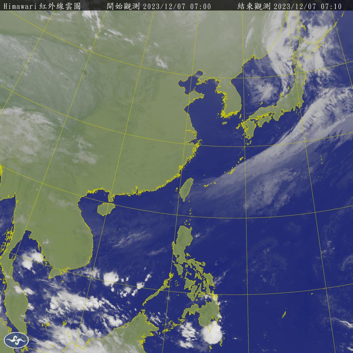 Cuaca di Taiwan Stabil hingga 12 Desember, Waspada Gelombang Hawa Dingin Mulai 16 Desember