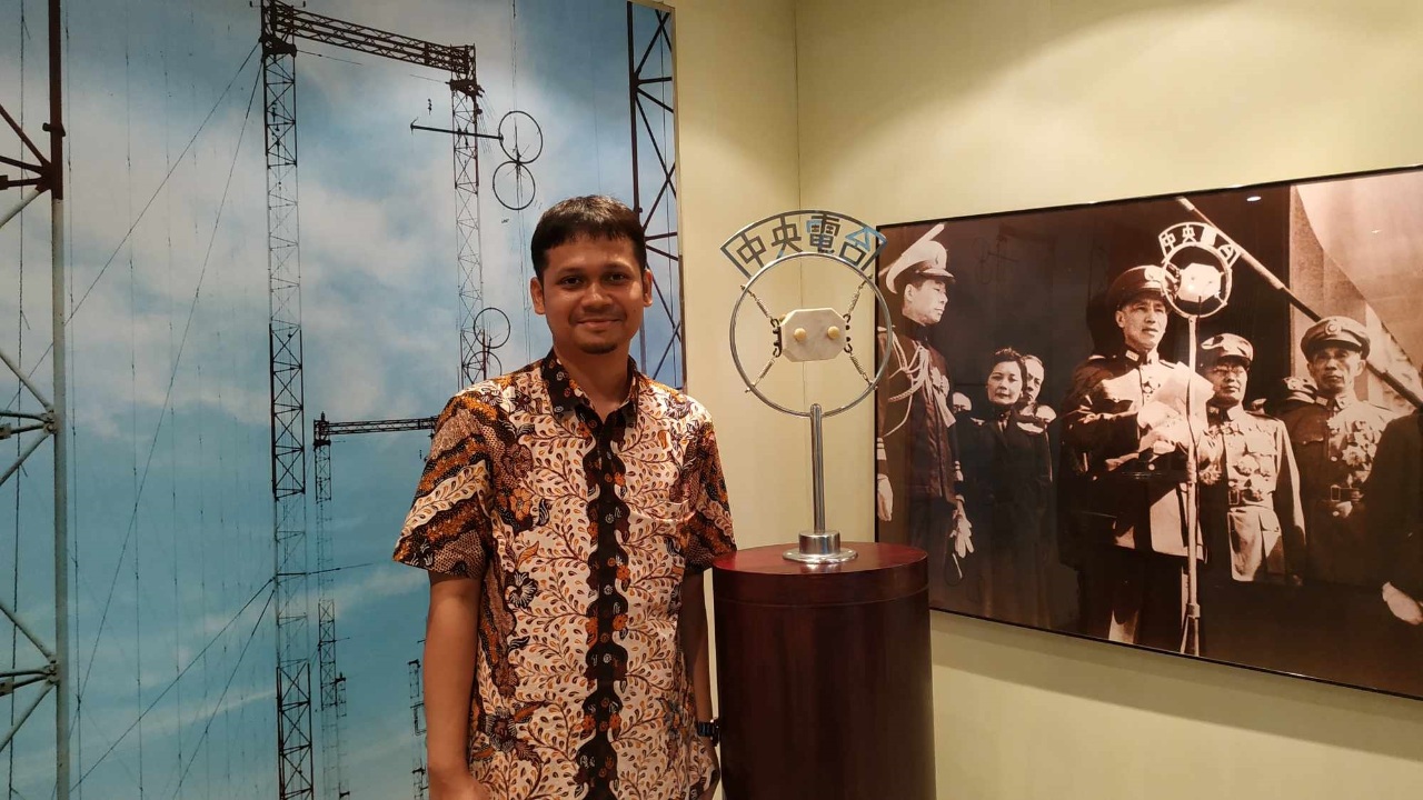 Bapak Ananda ketika bertamu ke Rti (foto: dok.istimewa)