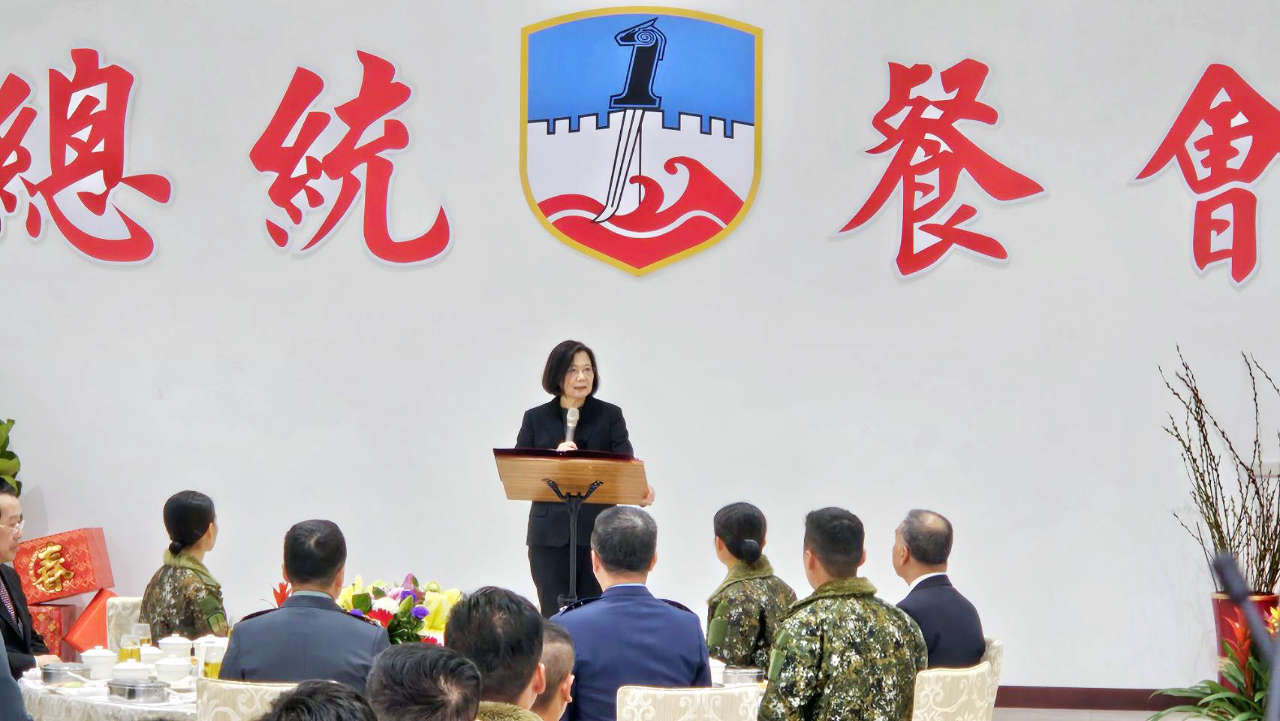 Berkunjung ke Penghu, Presiden Tsai: Anggaran Pertahanan Mencapai Rekor Terbaru