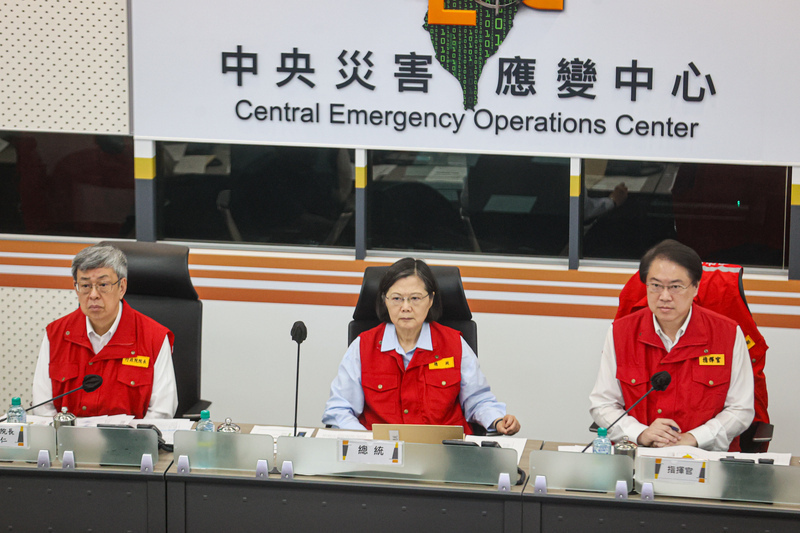 Gempa Kuat Hualien 3 April, Presiden Tsai: Kerja Sama Pemerintah Pusat & Daerah, Melindungi Keselamatan Warga