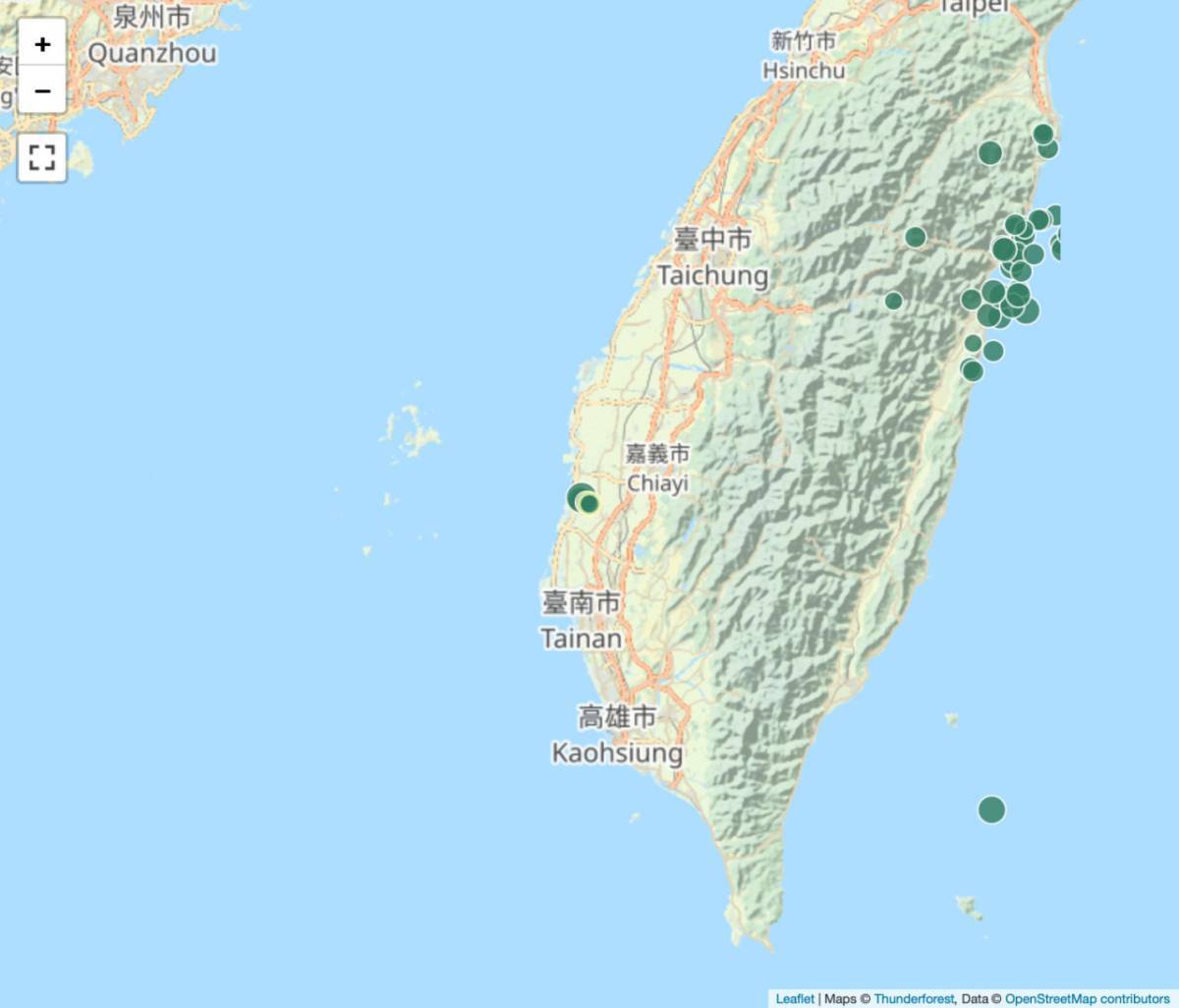 Pasca Gempa Utama dan Rentetan Gempa Susulan! Pulau Taiwan 