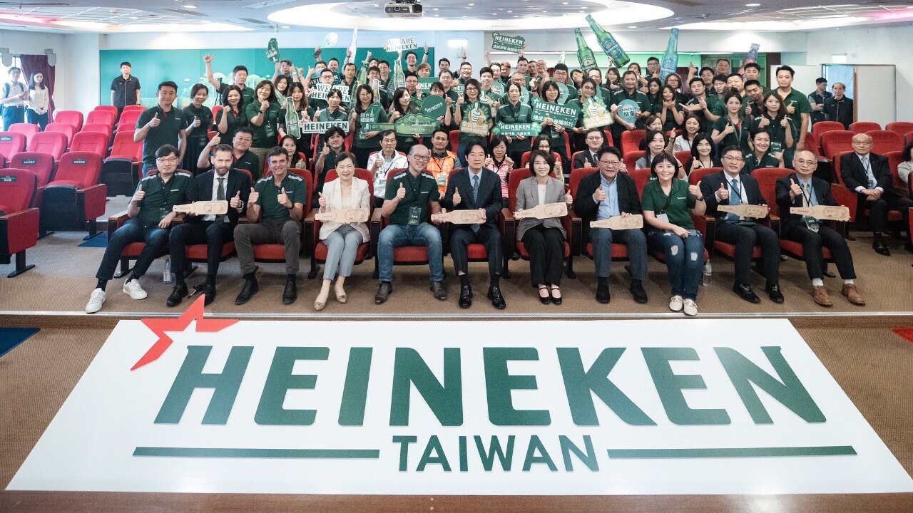 Kunjungan Wapres Lai ke Pabrik Heineken Pingtung, Tekankan Kesetaraan Gaji Utara dan Selatan
