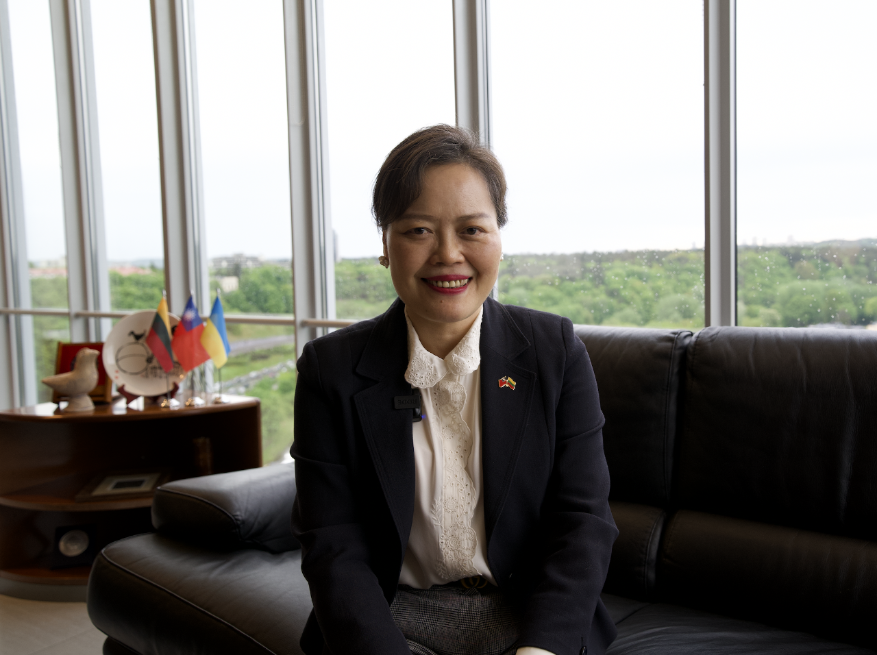 Kepala Kantor Perwakilan Taiwan di Lituania, Constance Hsueh-hong Wang