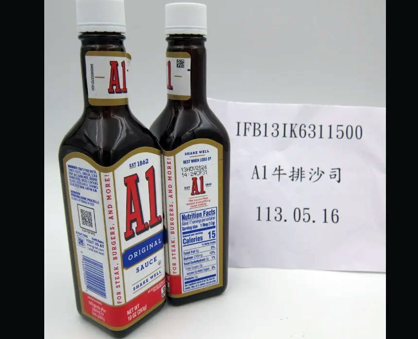 Saus Steak A1 Impor dari AS Dicegat karena Ditemukan Bersifat Karsinogen