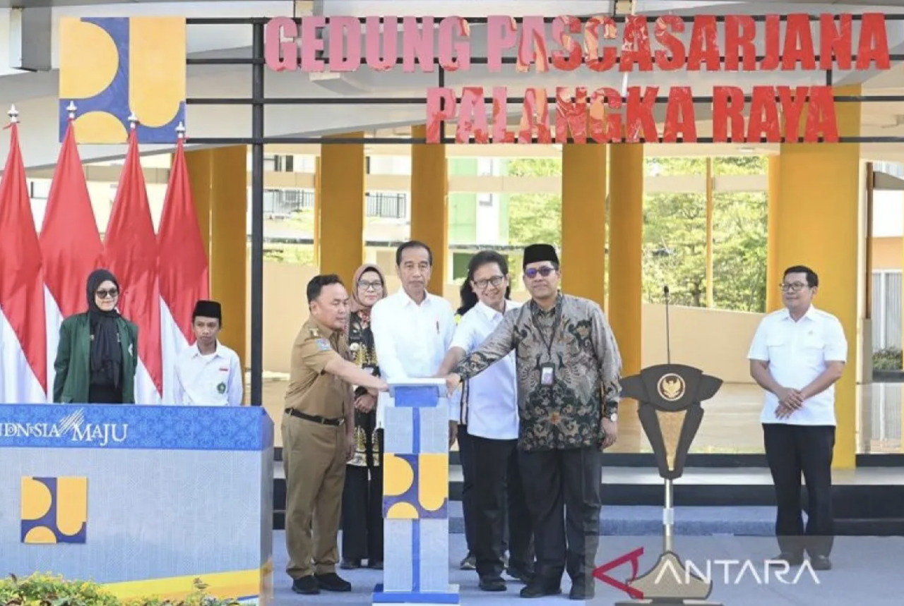 Presiden Resmikan Pmbangunan dan Renovasi Sarana Pendidikan Kalteng