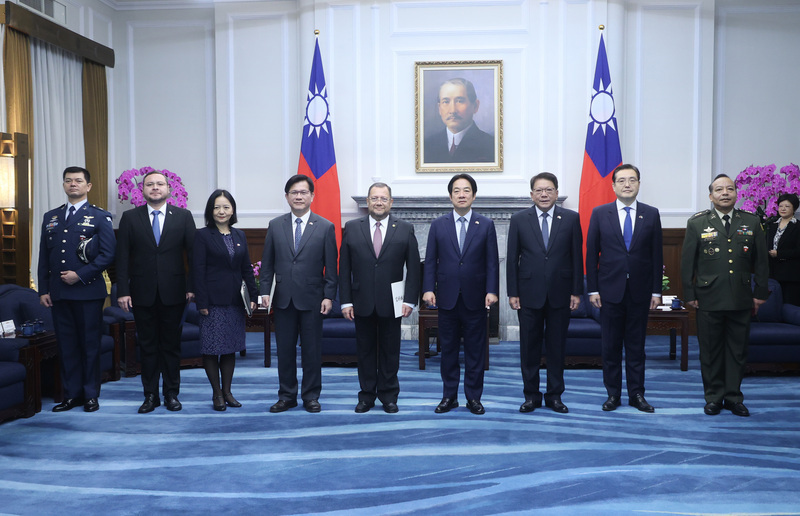 Presiden Lai  Menemui Dubes Baru Guatemala, Berharap Persahabatan Taiwan-Guatemala Bisa Capai Tingkat Lebih Tinggi