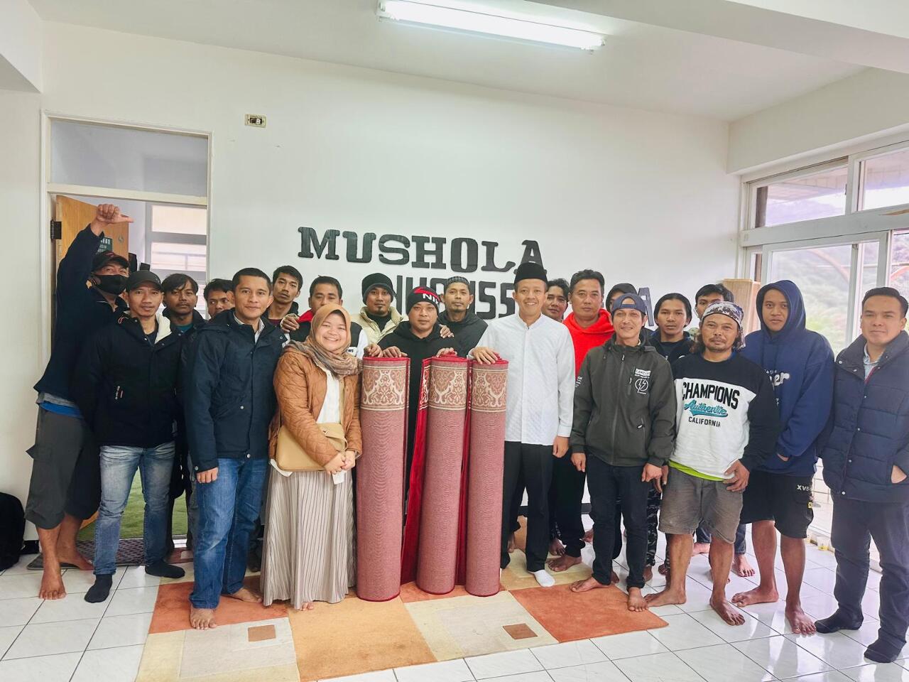 Kunjungan ke Mushola di New Taipei, KDEI Menampung Keluhan dan Aspirasi Para ABK