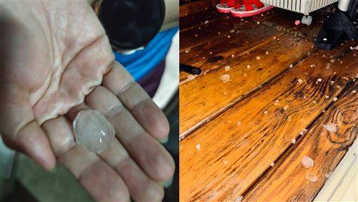Banyak Warga yang Bangun Terkejut! Hujan Lebat Disertai Petir, Bahkan Kota Taipei dan New Taipei Sempat Diguyur Hujan Es!