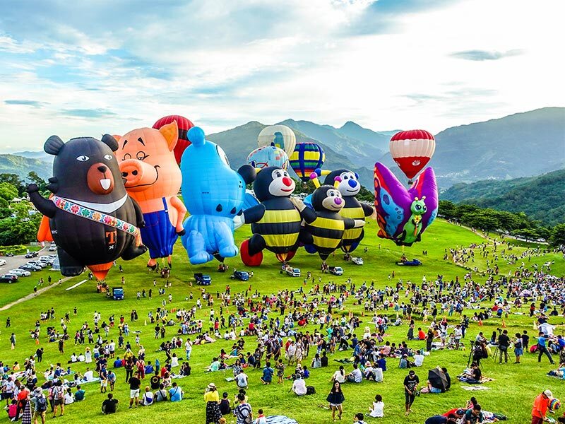 Festival Balon Internasional Taiwan di Taitung (foto: Tour Taitung)