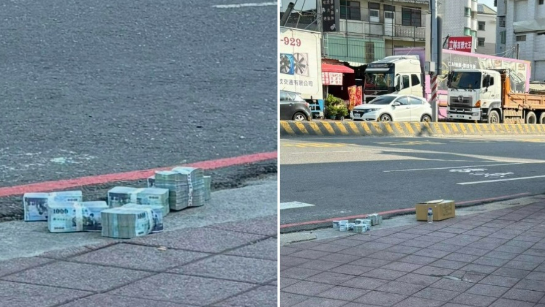 Pria di Tainan Jemur Uang Tunai Sebanyak NT$6 Juta di Pinggir Jalan, Alasannya Bikin Netizen Tercengang