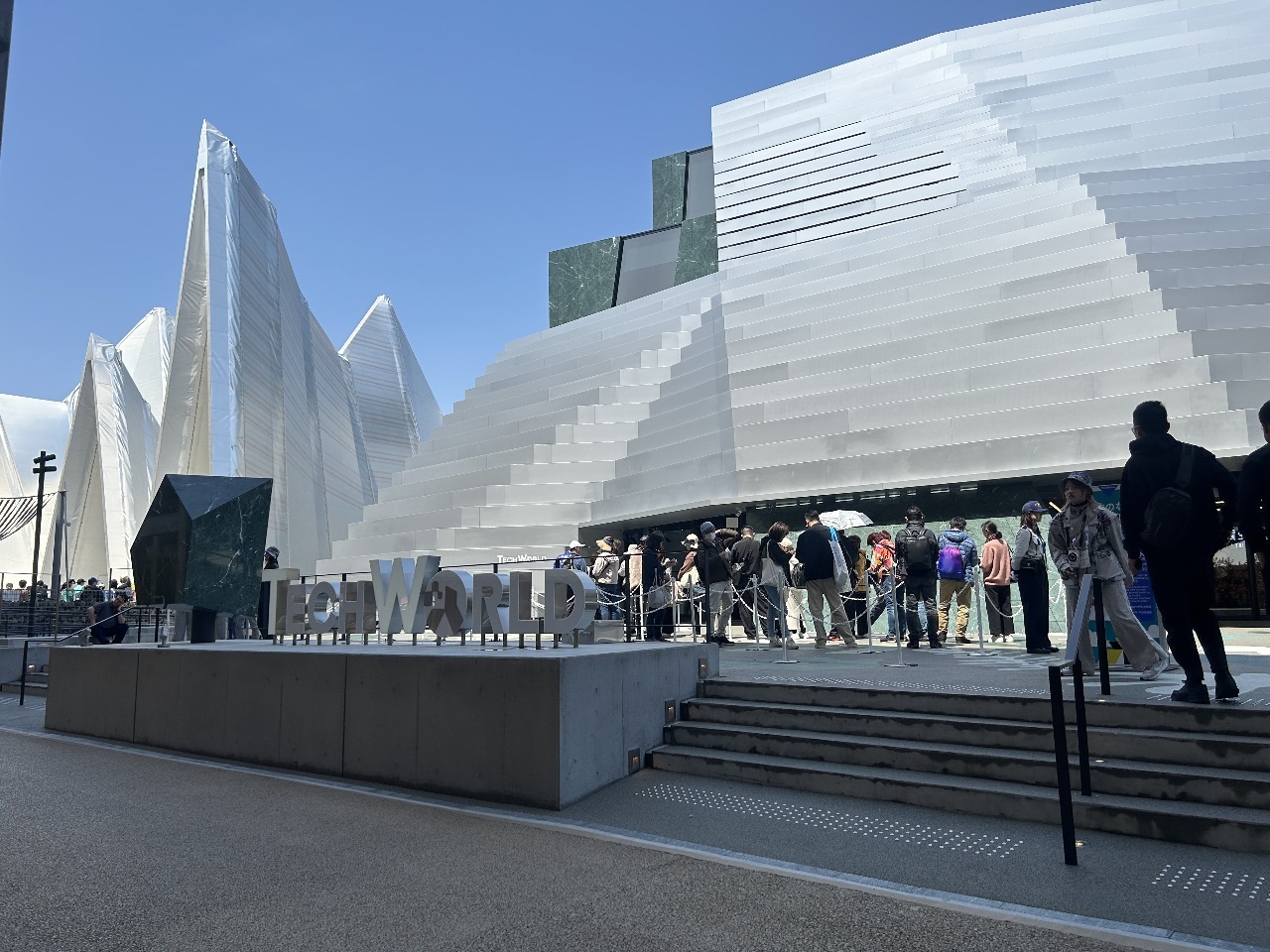 Pameran Dunia Expo 2025 di Osaka - Paviliun TECH WORLD Memperkenalkan Kecanggihan Taiwan 圖: 陳文甲提供