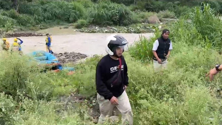 Hujan Lebat Melanda! 13 Pekerja Migran Indonesia Terjebak saat Air Meluap di Kanal Dadu, Taichung